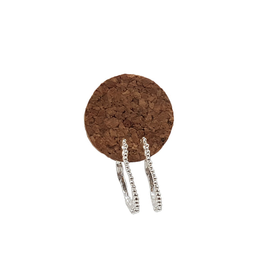 Aros Burbujas ordenadas de plata