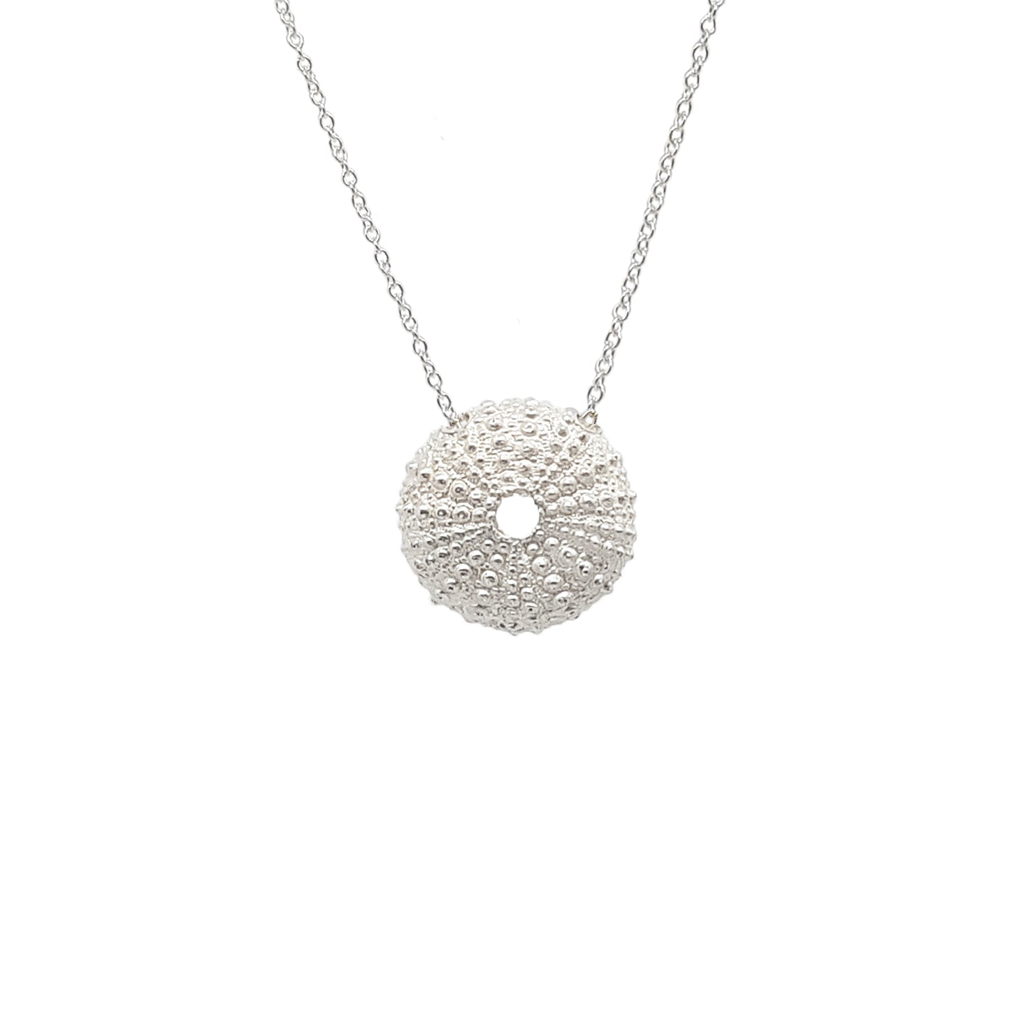Collares de Erizos de mar plata