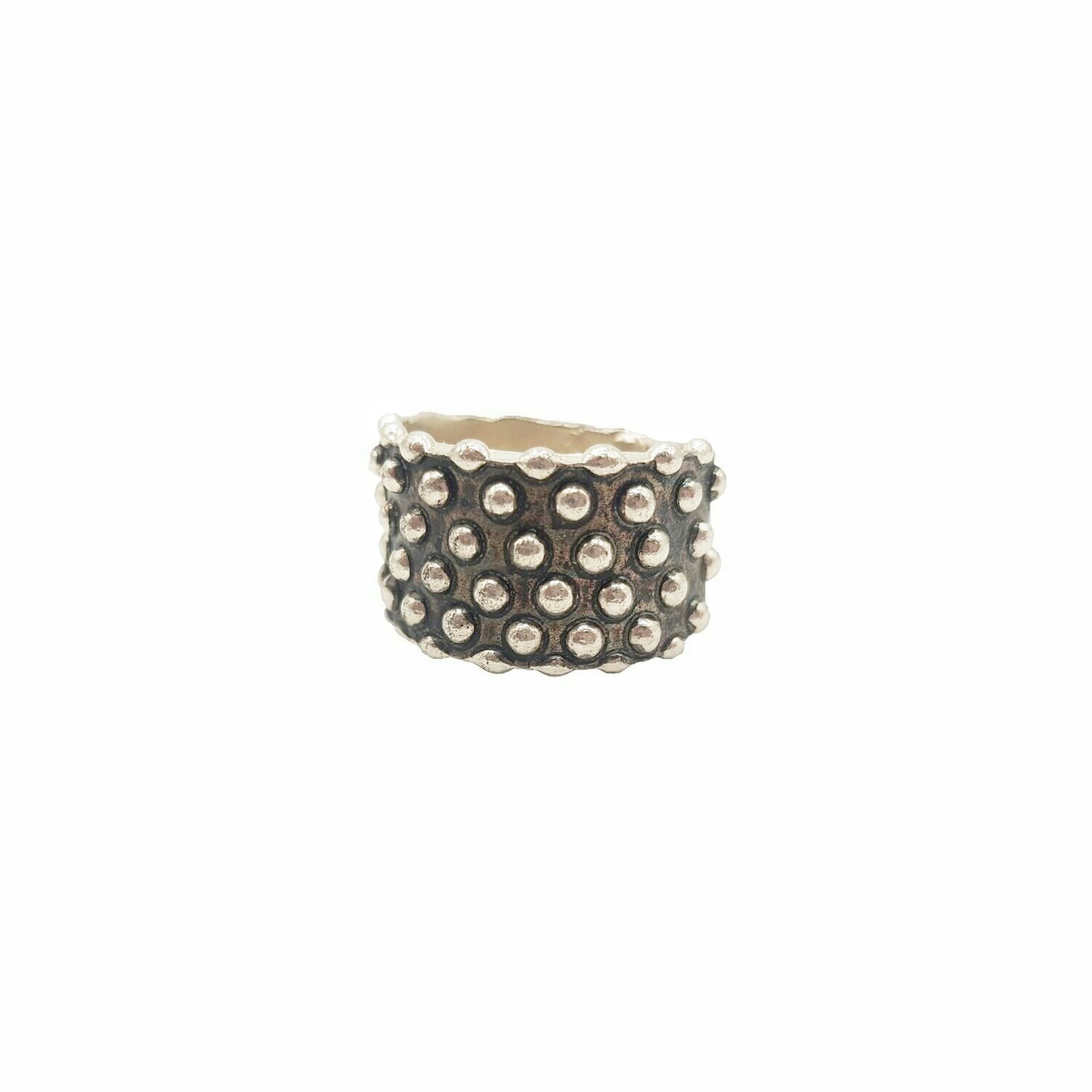Anillo Constelaciones de plata oxidada