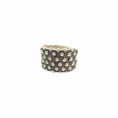 Anillo Constelaciones de plata oxidada