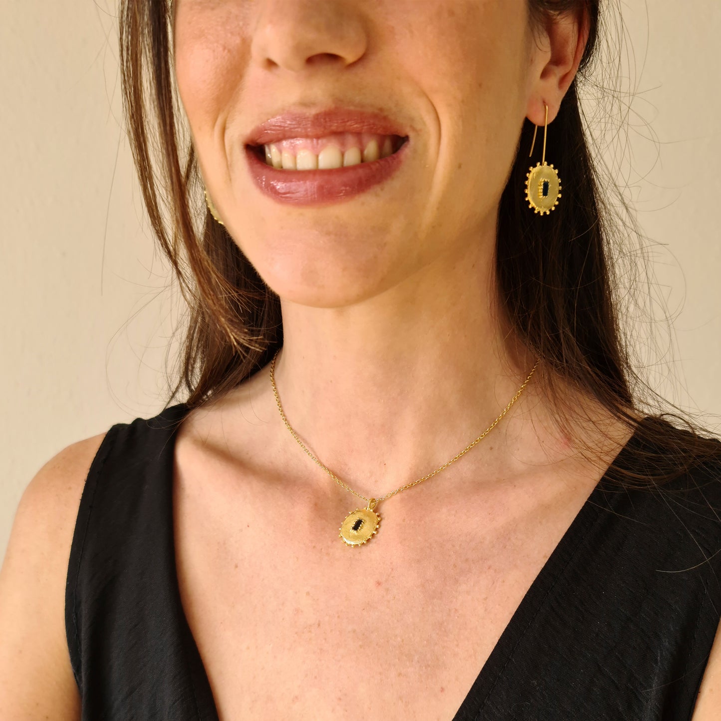 Collar Cristales grandes