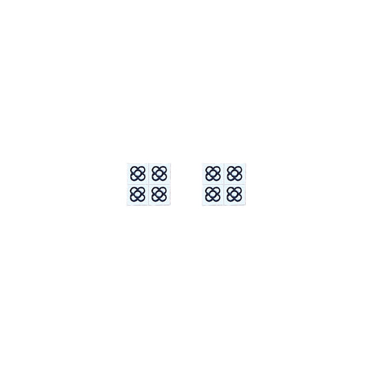 Pendientes 4 Panots cuadrados