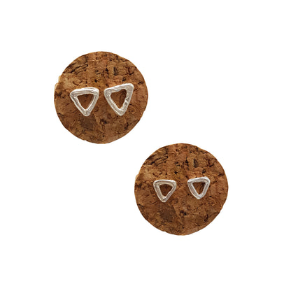 Pendientes Triángulo de plata